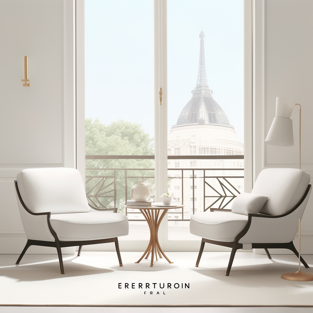 Elegant French premium style image