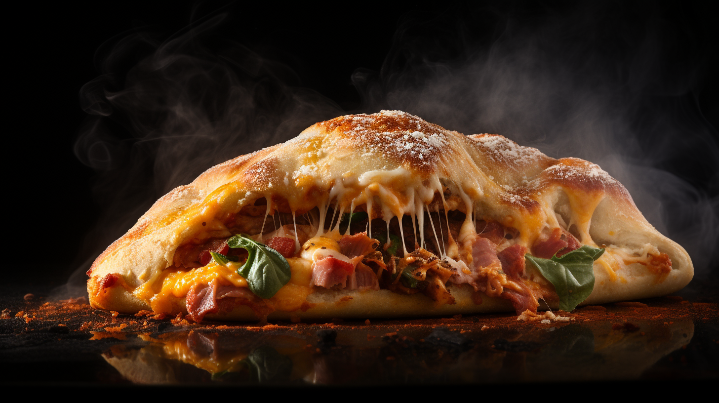 Delicious and Smoky Calzone