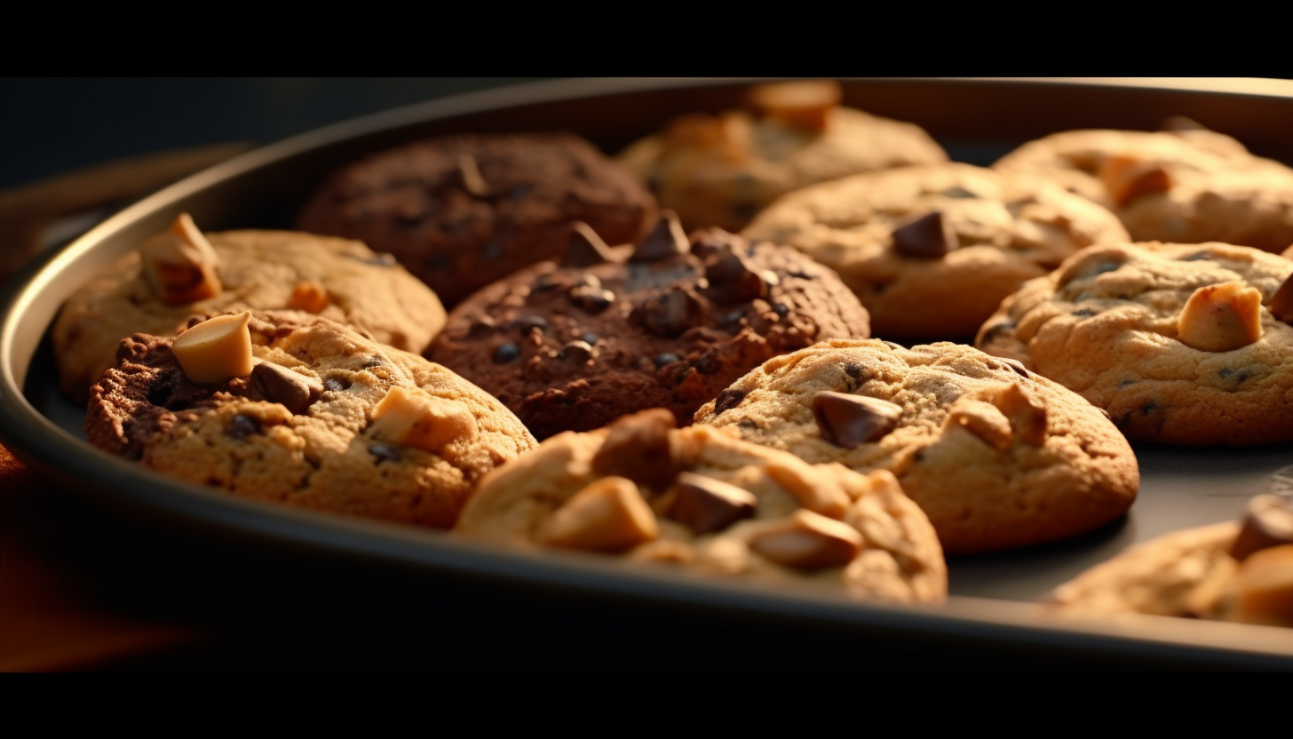 Scrumptious Cookies on a Flat Pan