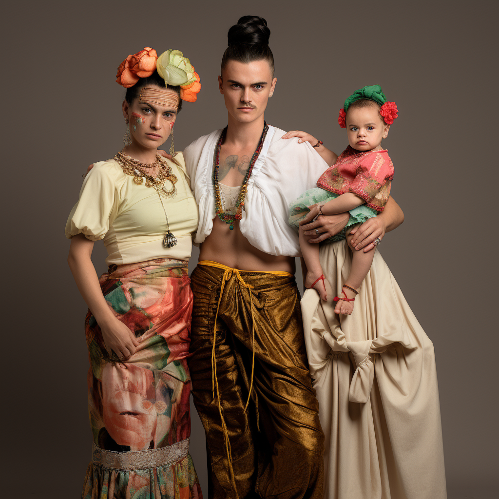 Frida Kahlo inspired dancers