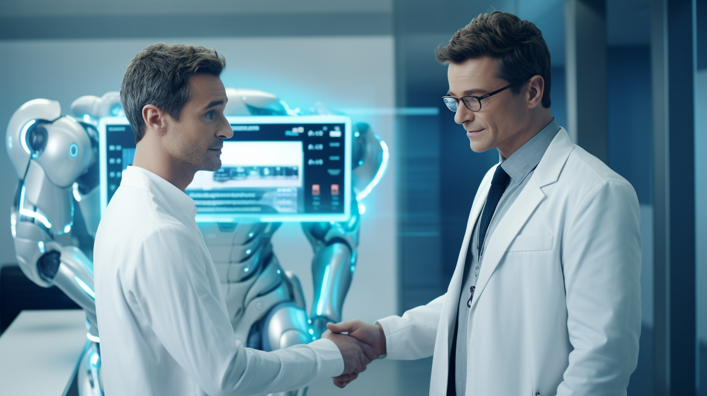 Friendly AI Bot Doctor Human