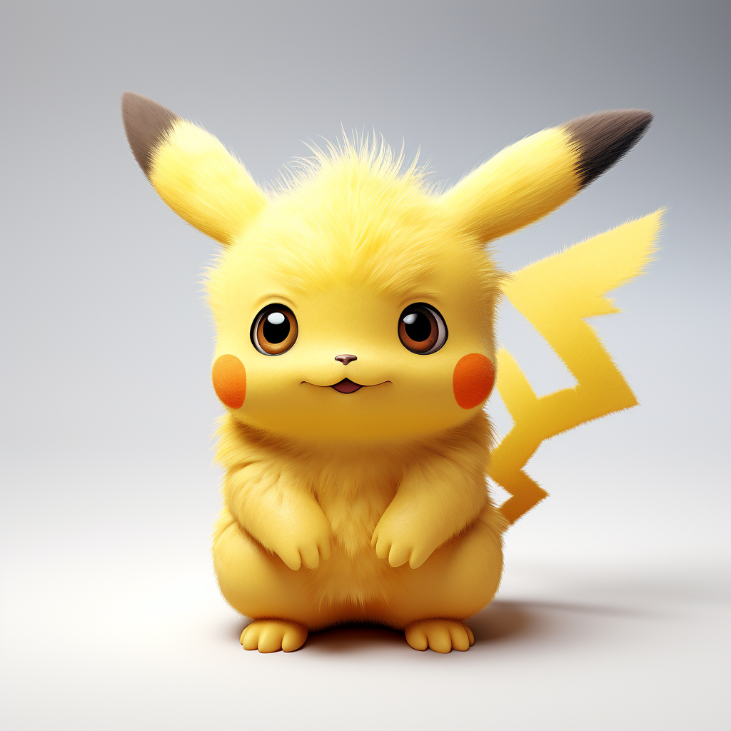 Cute fluffy boy resembling Pikachu