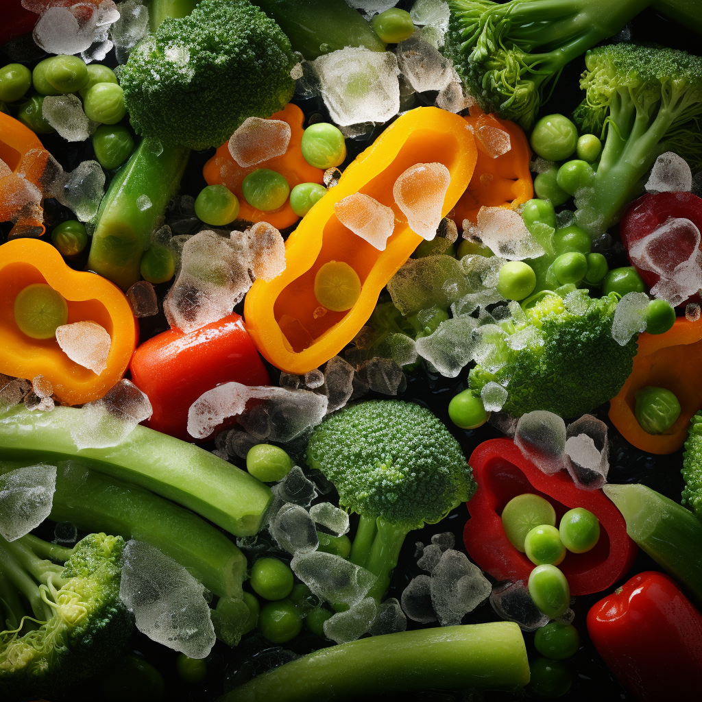 Assortment of Fresh Frozen Vegetables