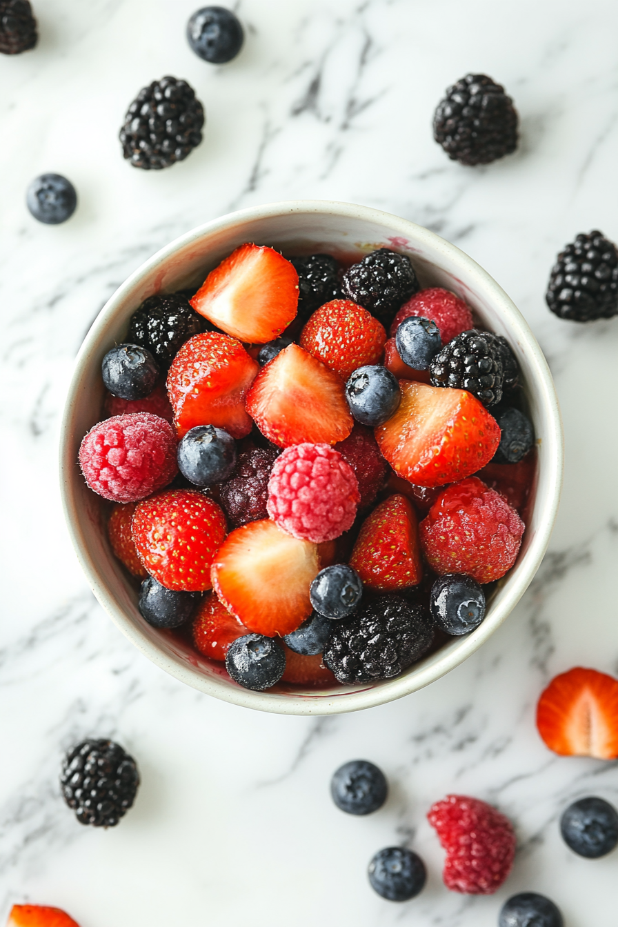 Cookbook Fruit Dressing Recipe Background