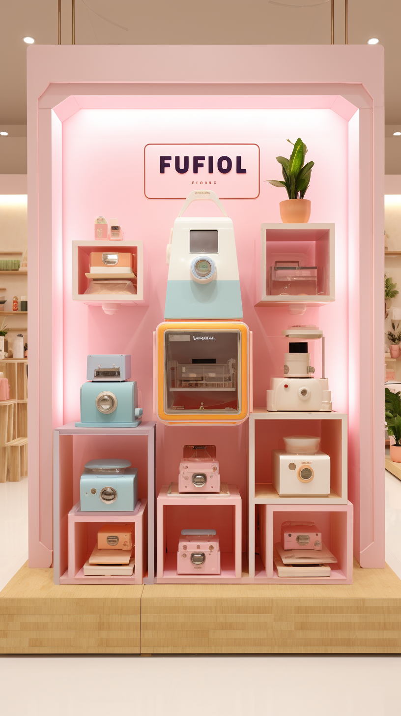 Retro Fujifilm Instax Pop-up Store