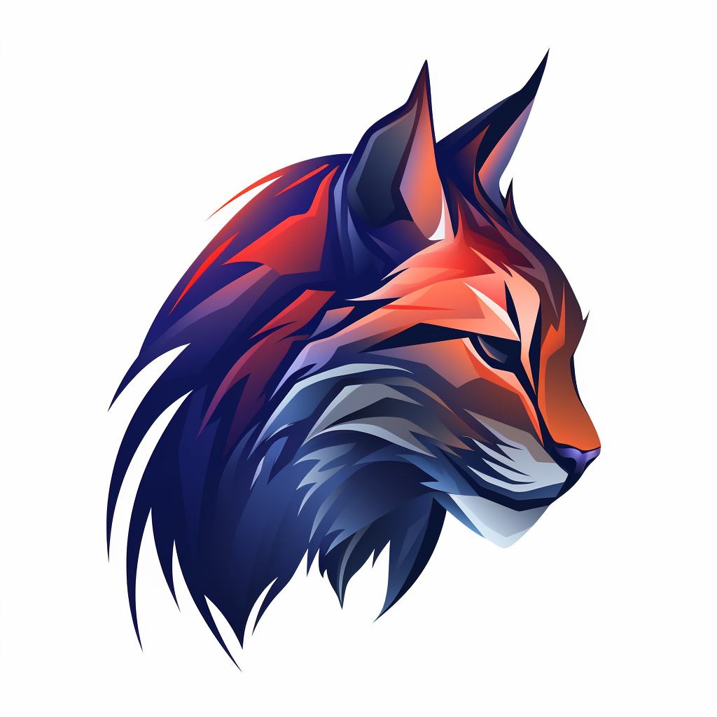 Full Lynx Logo Vector Design