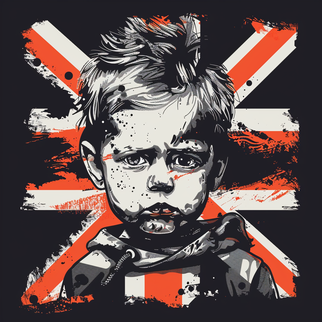 Cartoonic UK Inspired Baby Boy T-Shirt