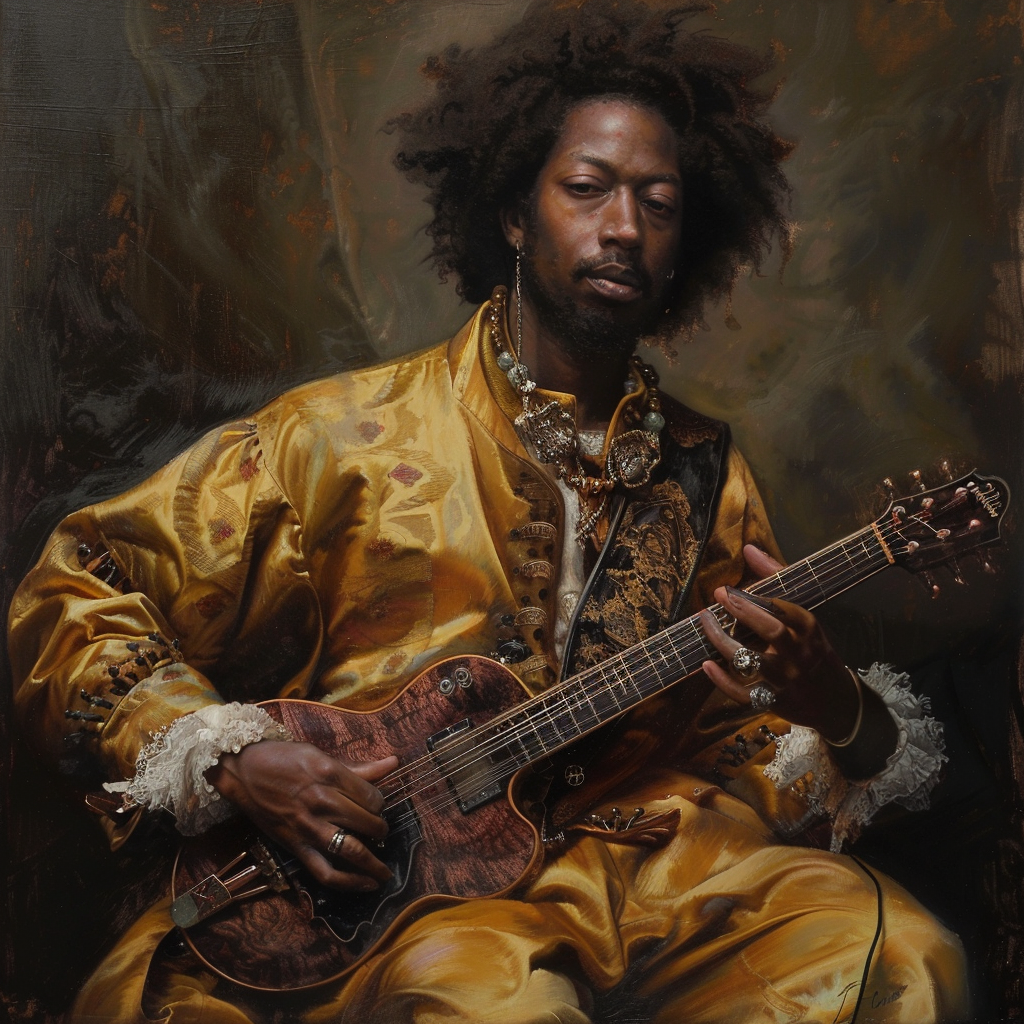 Funk Musician Portrait