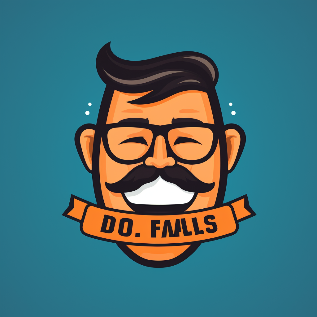 Humorous Dad Jokes Logo Design