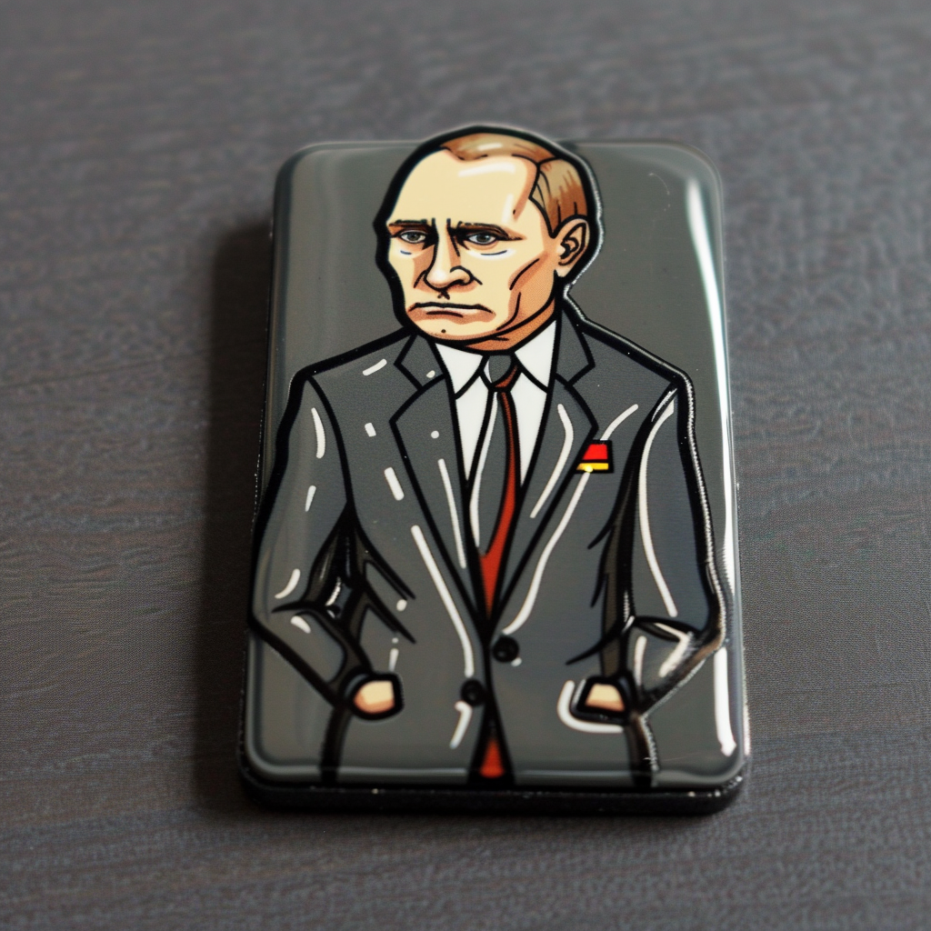 Funny Fridge Magnet Putin