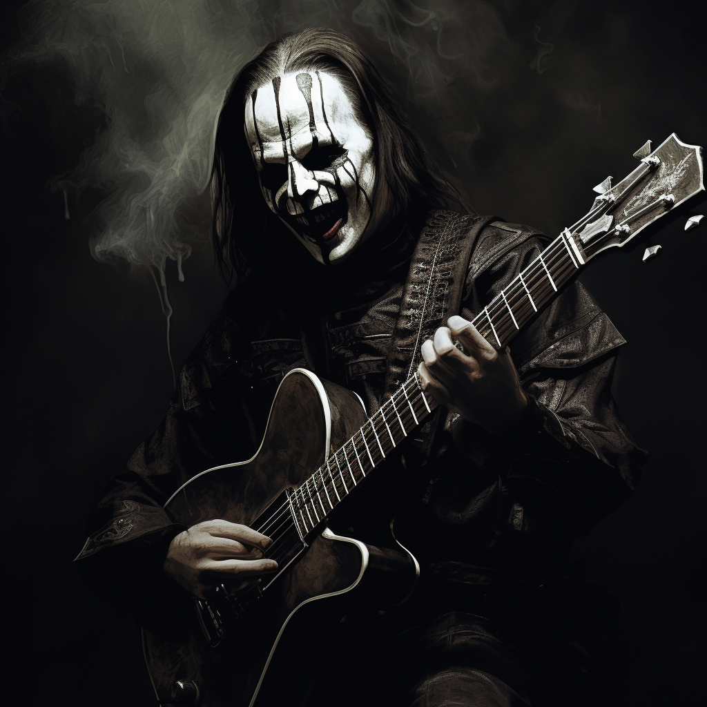 Humorous blackmetal musicians