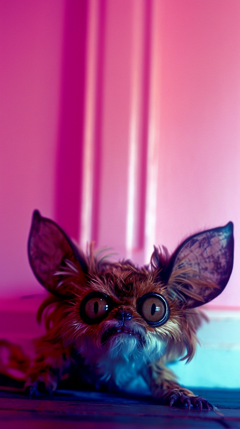 Surrealist Furby from the Future