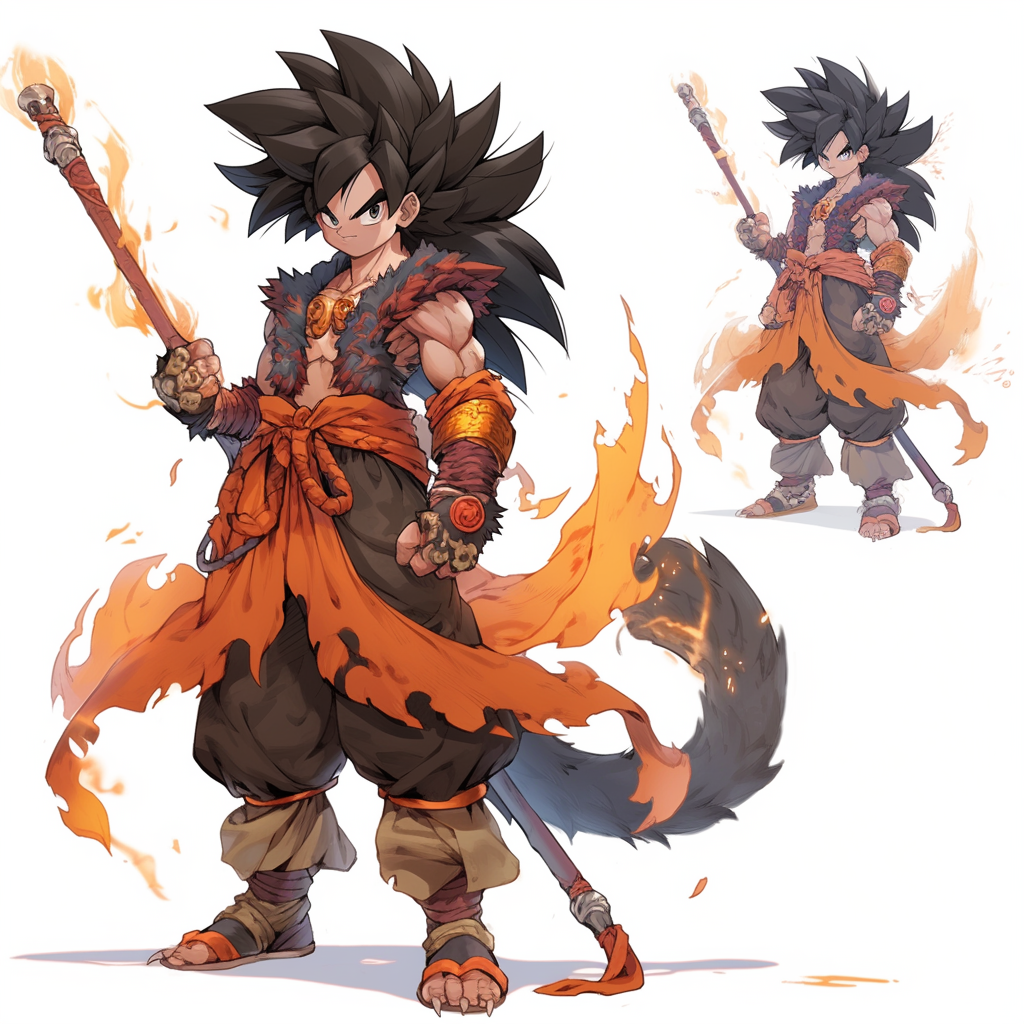 Furry Goku from Dragon Ball