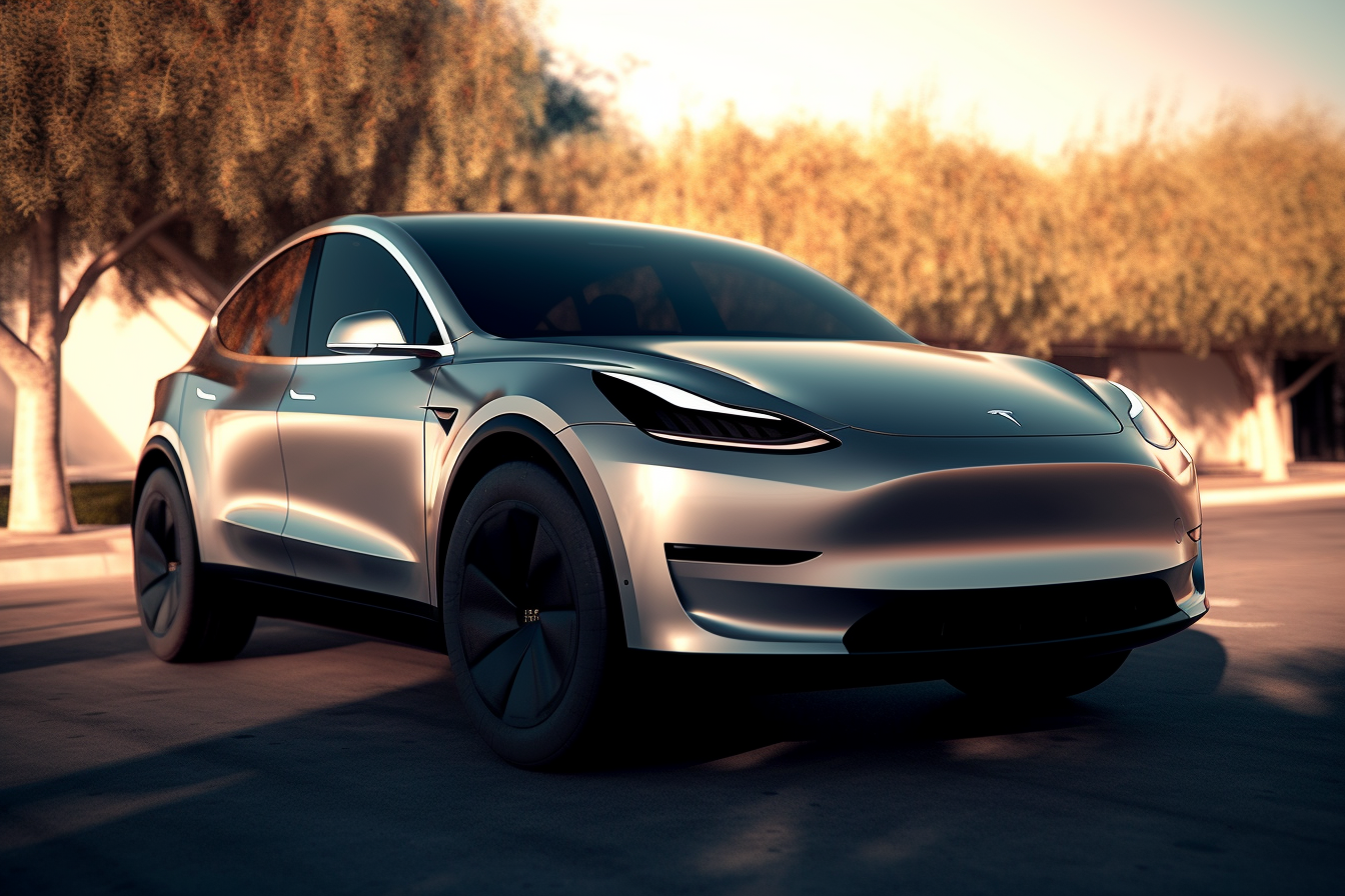 Tesla Model 3 2022 Crossover - MidJourney Prompt