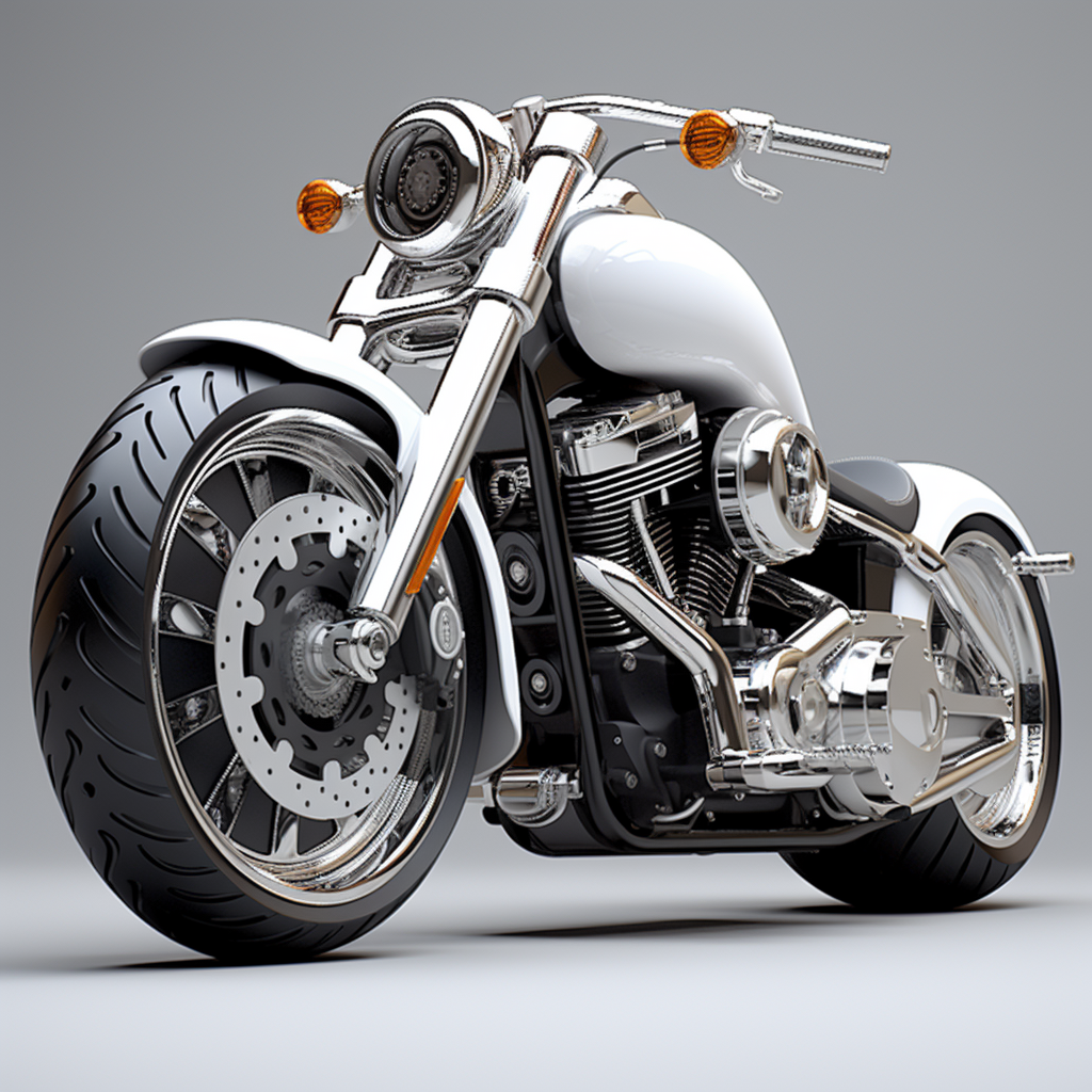 Custom Harley Davidson Motorcycle Bumper