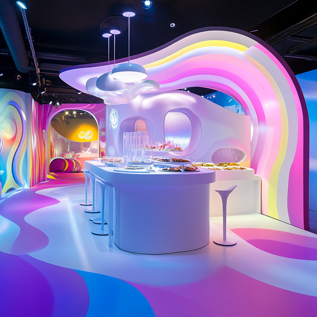 Saudi futuristic dining experience