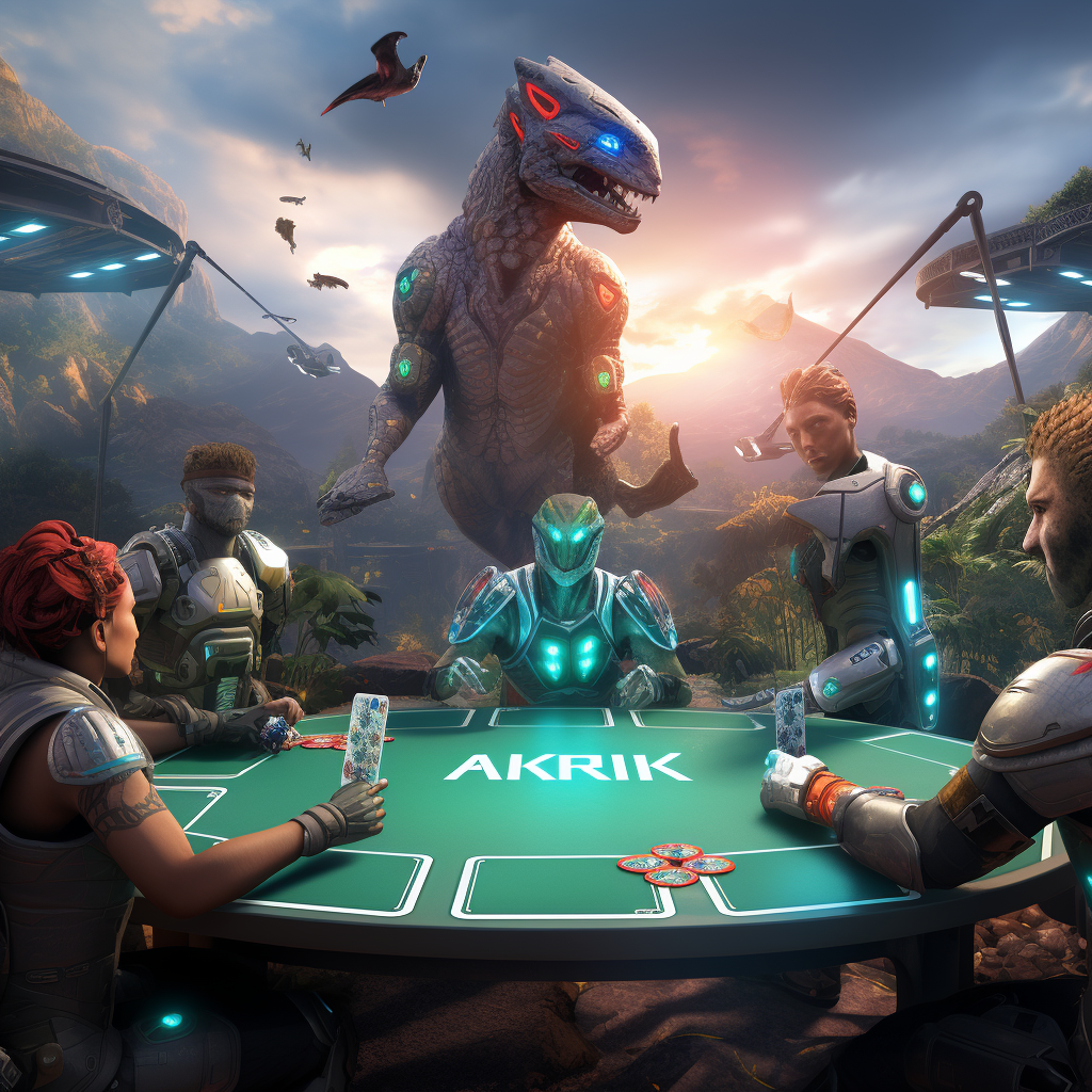 Futuristic Poker Game Image