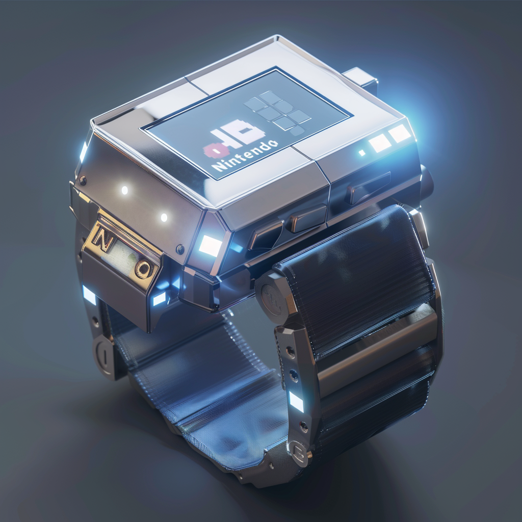 Ultra realistic futuristic gadget render