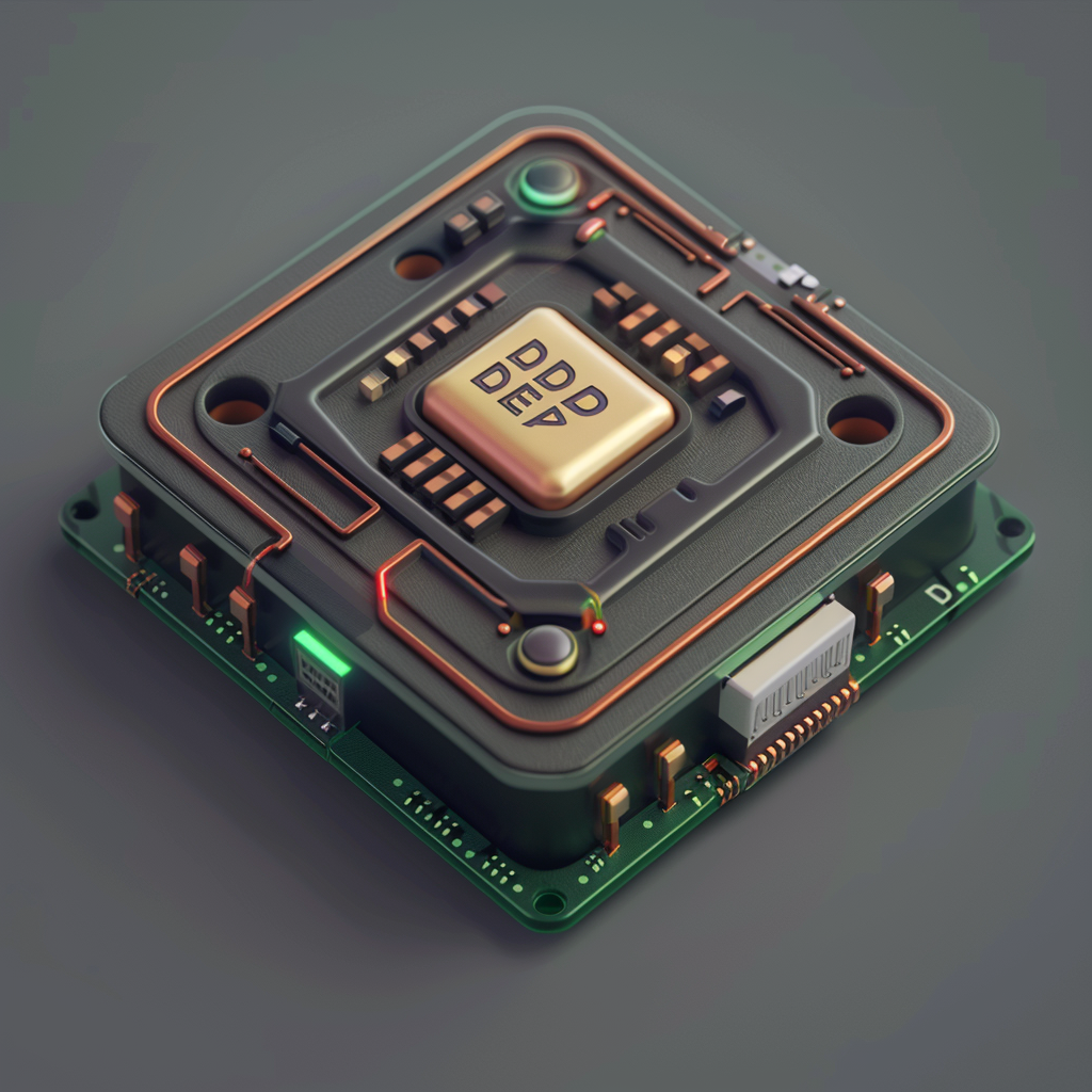 Depd futuristic technology chip