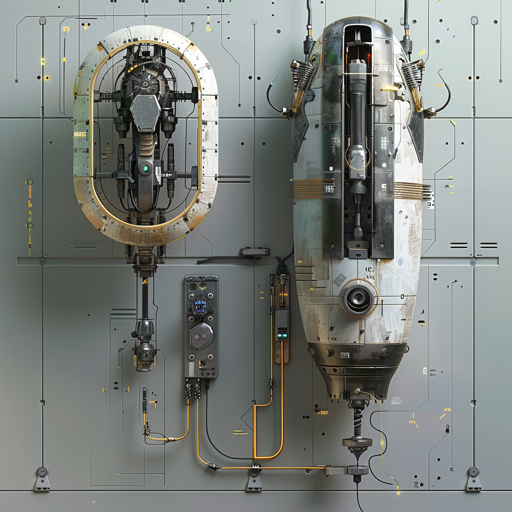 futuristic tools weight scale comparison