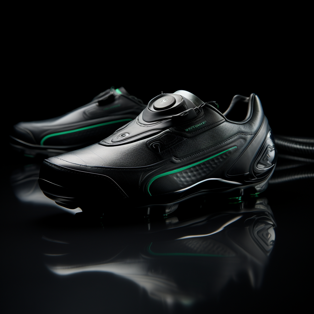 Sleek and innovative soccer cleats