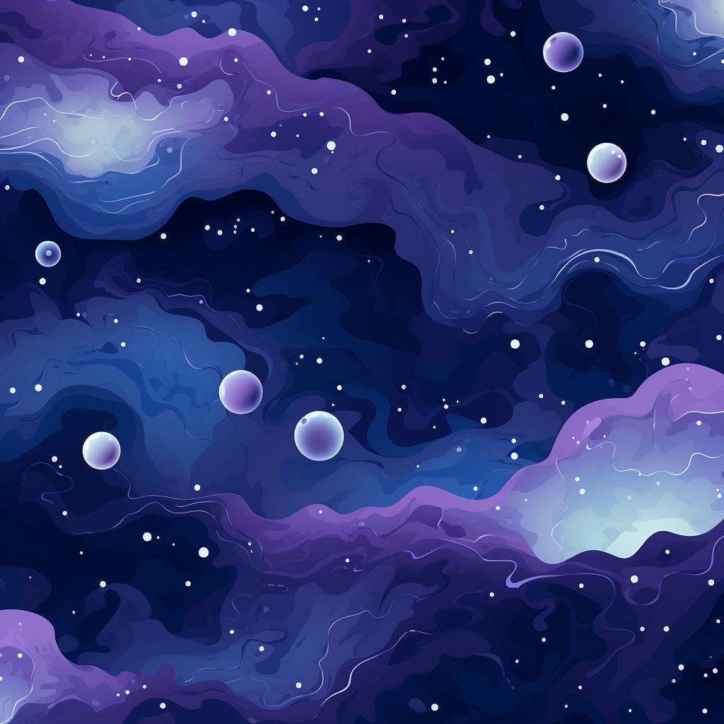 Abstract galactic cosmos seamless background