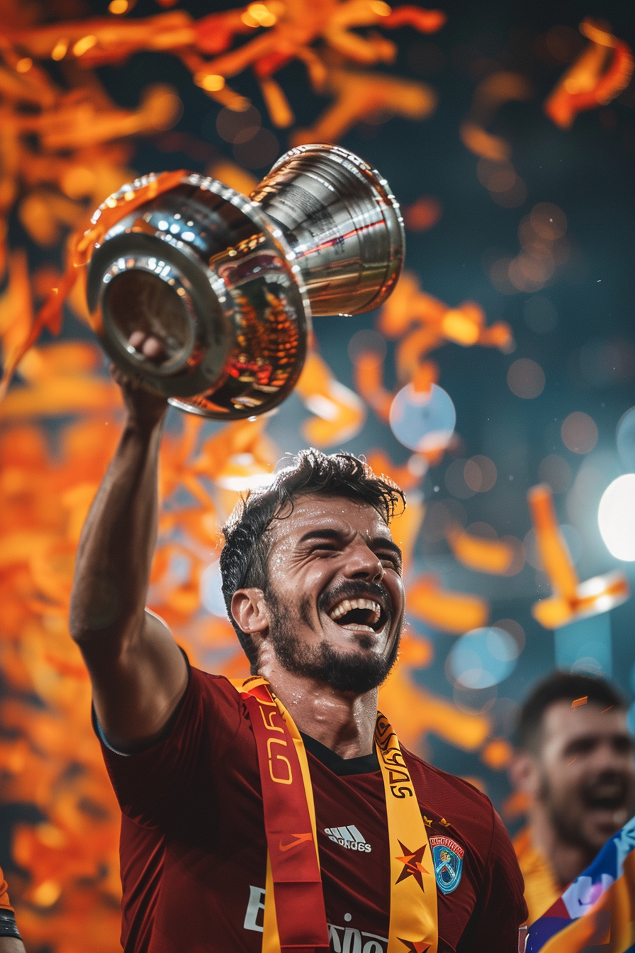 Galatasaray champions league cup win image