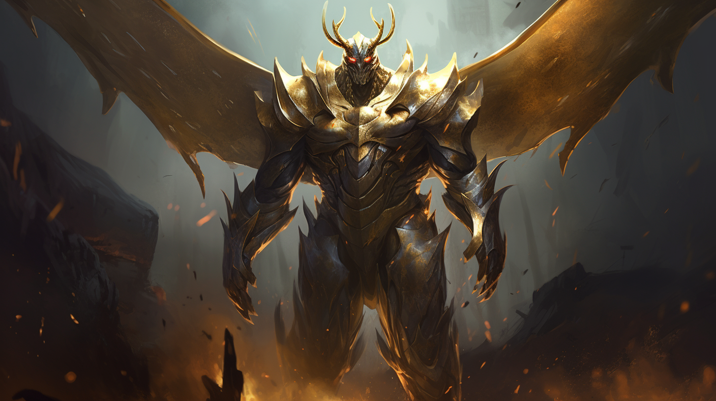 Galio, a powerful League of Legends character