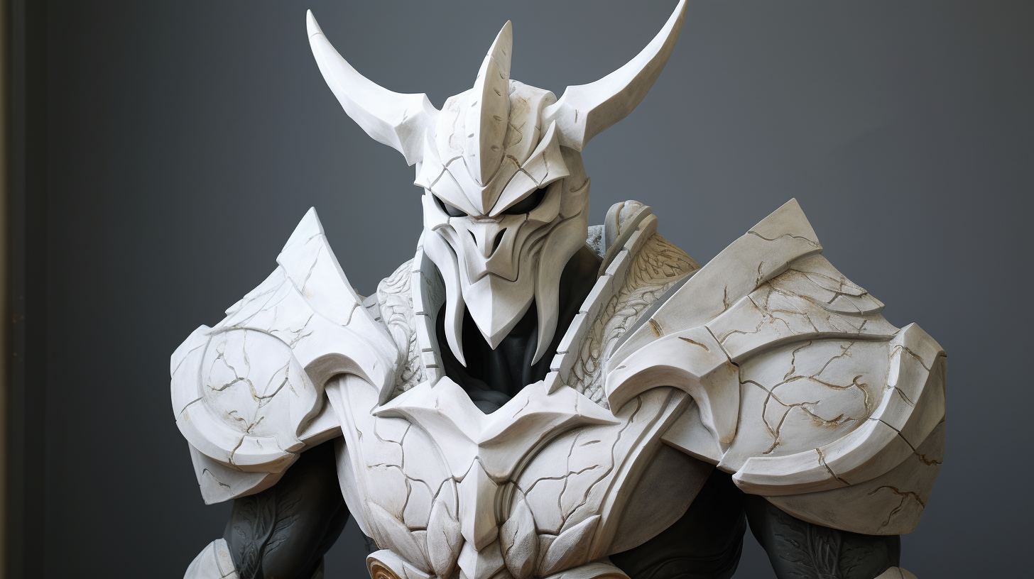 Stone guardian Galio from League of Legends