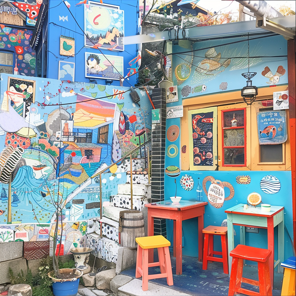 Gamcheon Cultural Village Murals