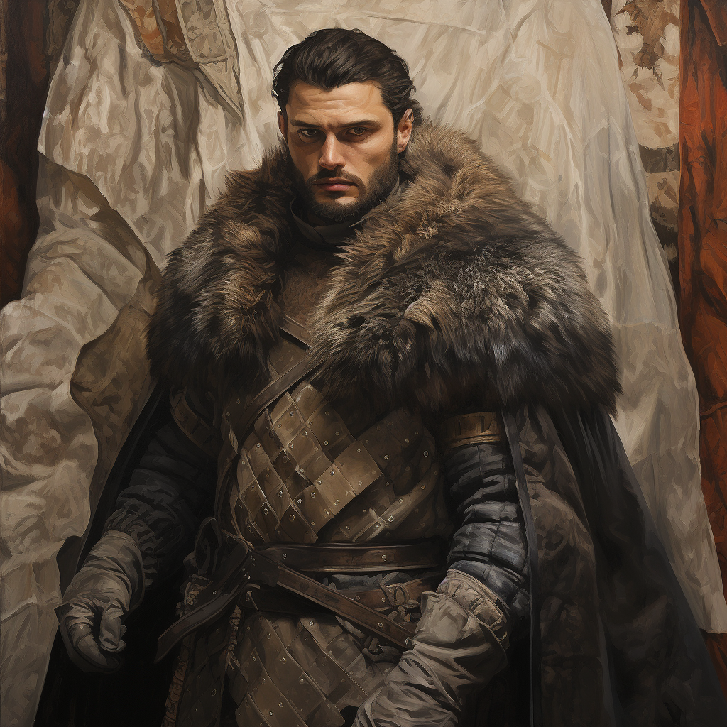 Young King in the North Illustration