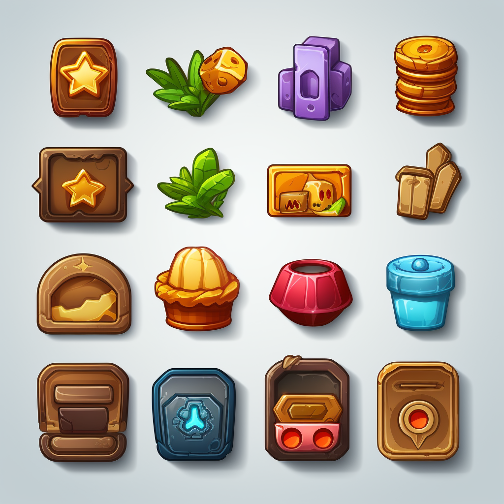 Gaming 2D Icons Assets - Money Packs