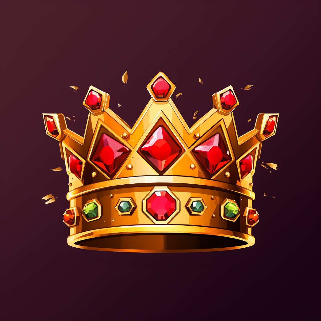 Gaming Channel Logo with Crown and Laurel