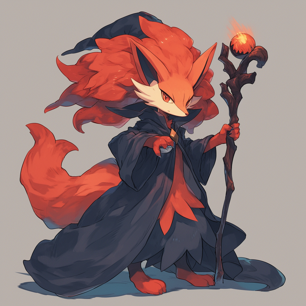 Gandalf Grey Delphox Pokemon Transformation