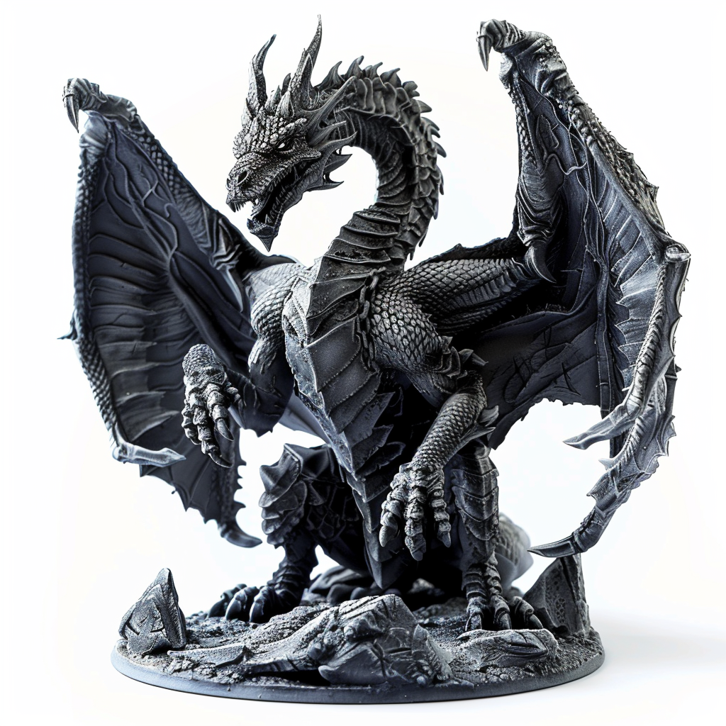 Evil Garganthuan Black Dragon Image