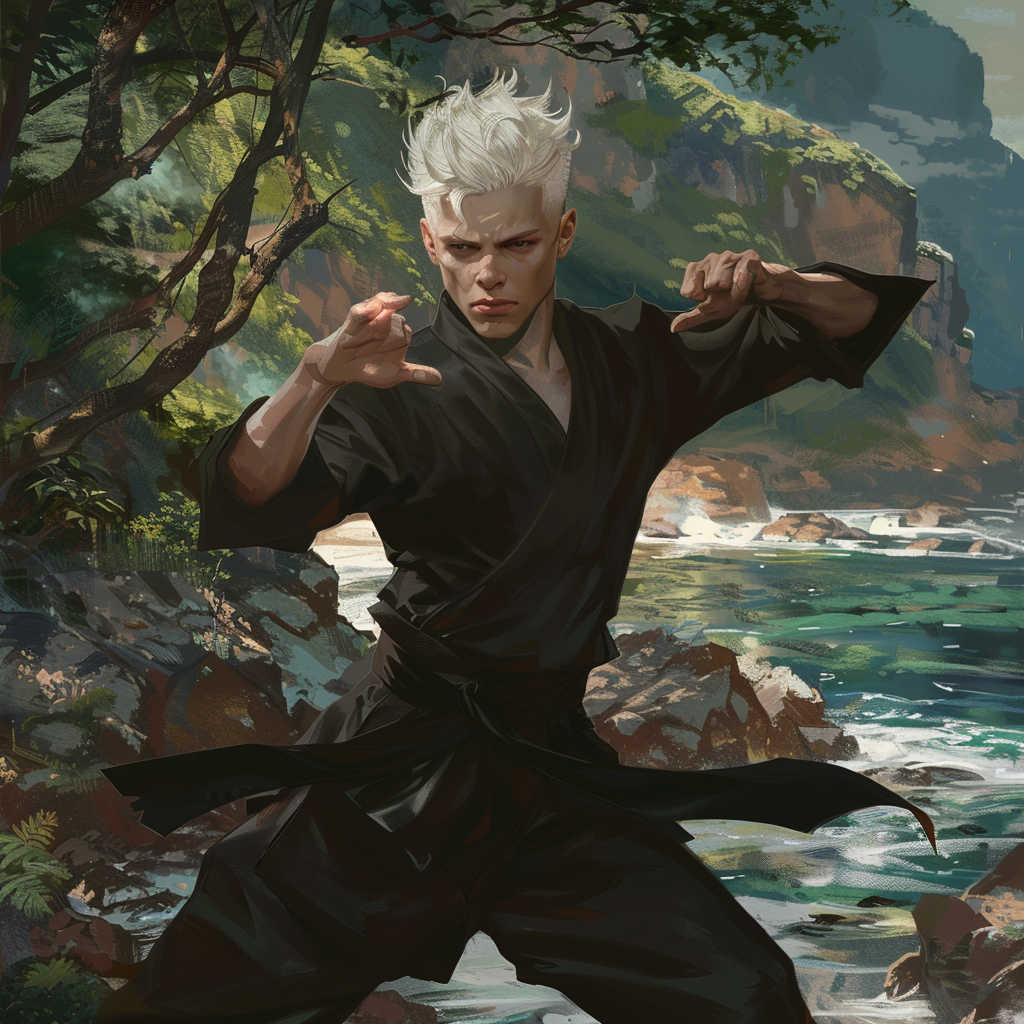 Garou Fantasy Forest Artwork