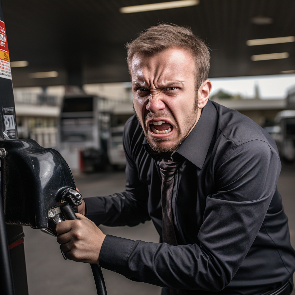 Gas Station Manager Defeating Competitors  ⛽