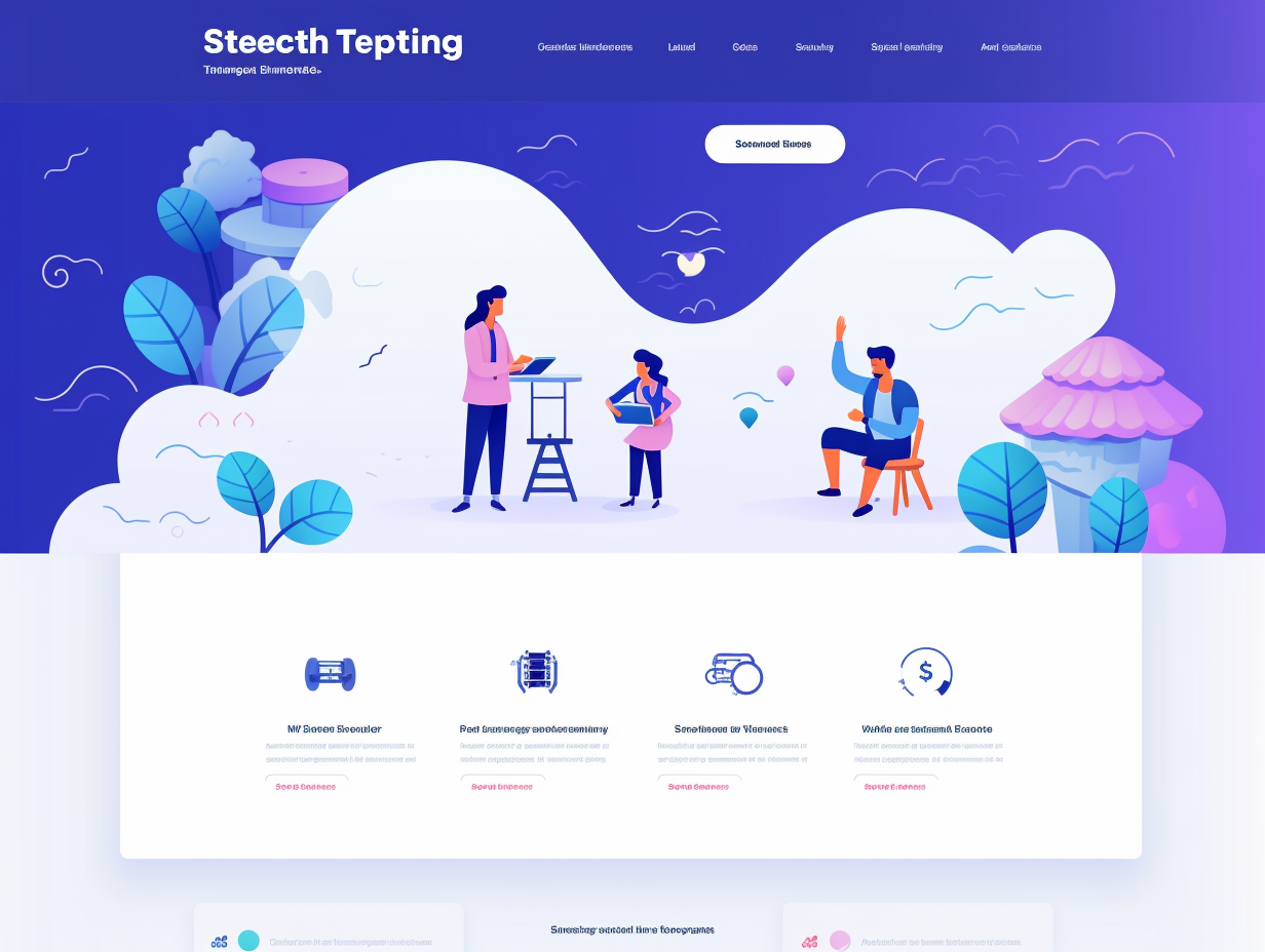 Modern and Sleek Generic SaaS Startup Website Design