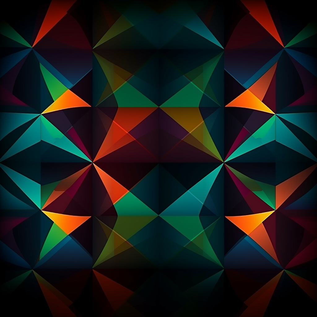 Colorful geometric abstract background