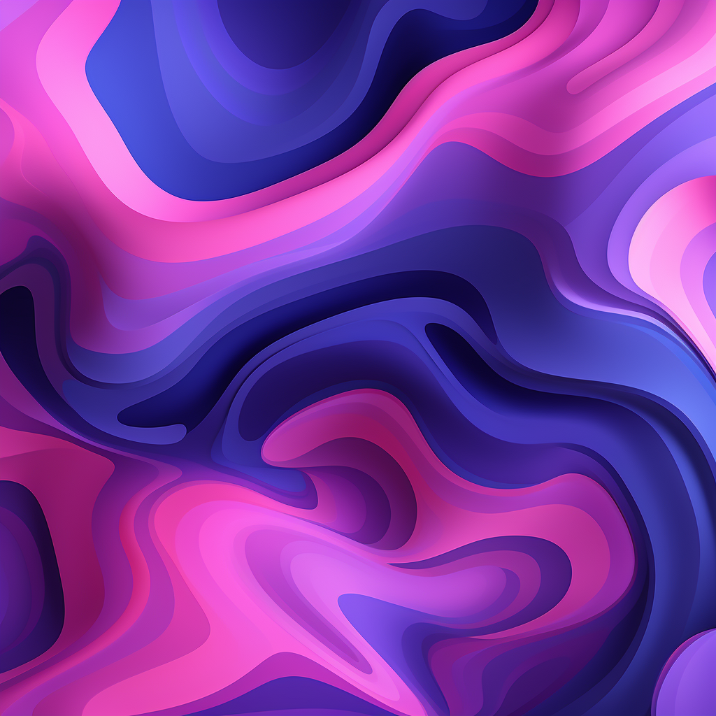 Geometric Background Fluid Shapes Purple