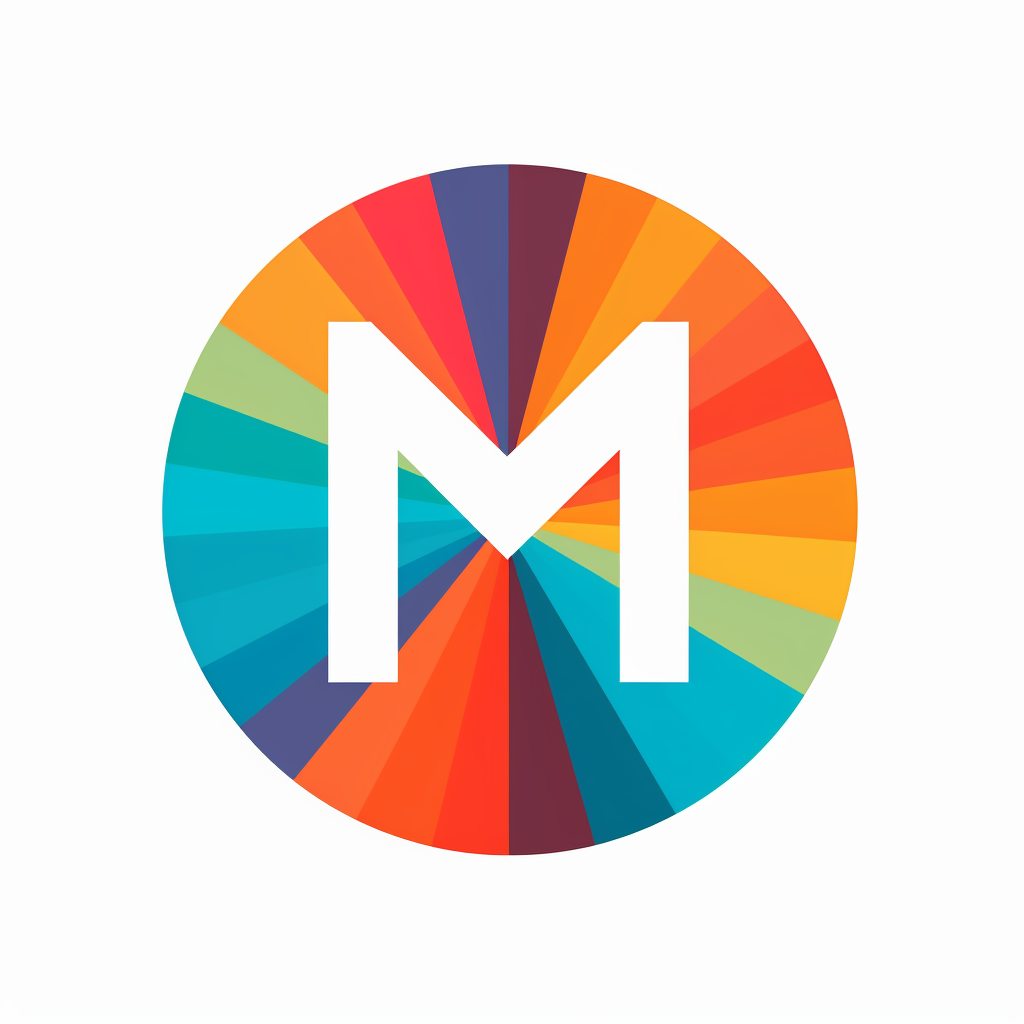 Minimal Geometric Letter M Logo