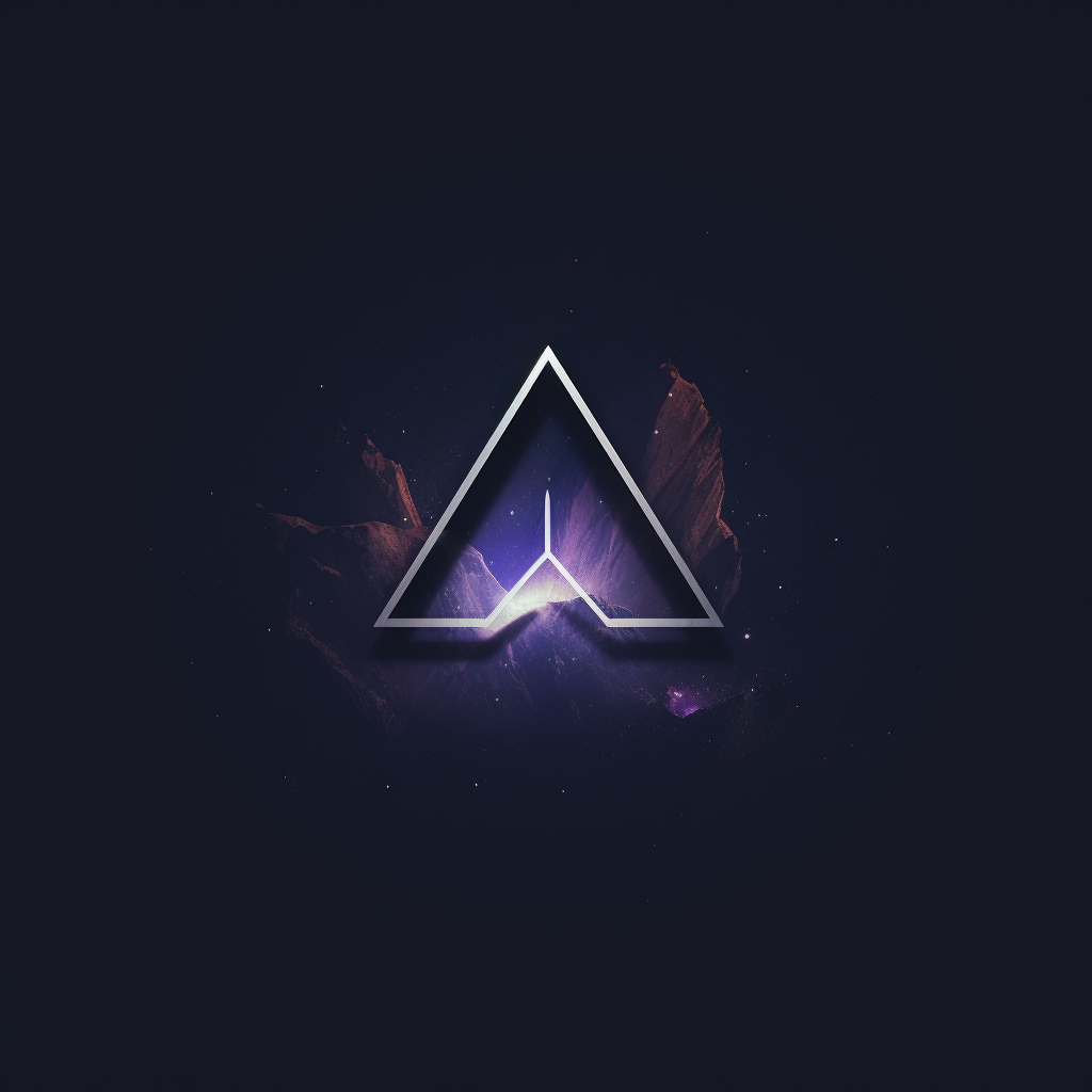 Nebula Logo with Geometric Design