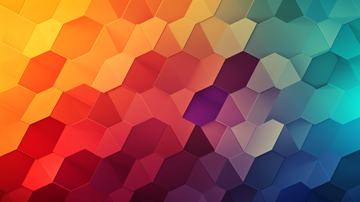 Colorful geometric pattern background