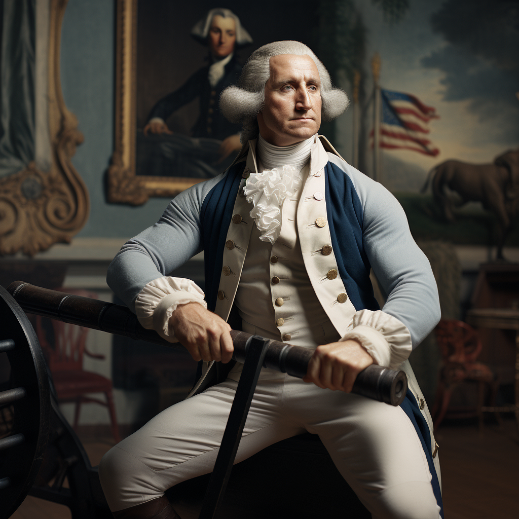 George Washington gym buff