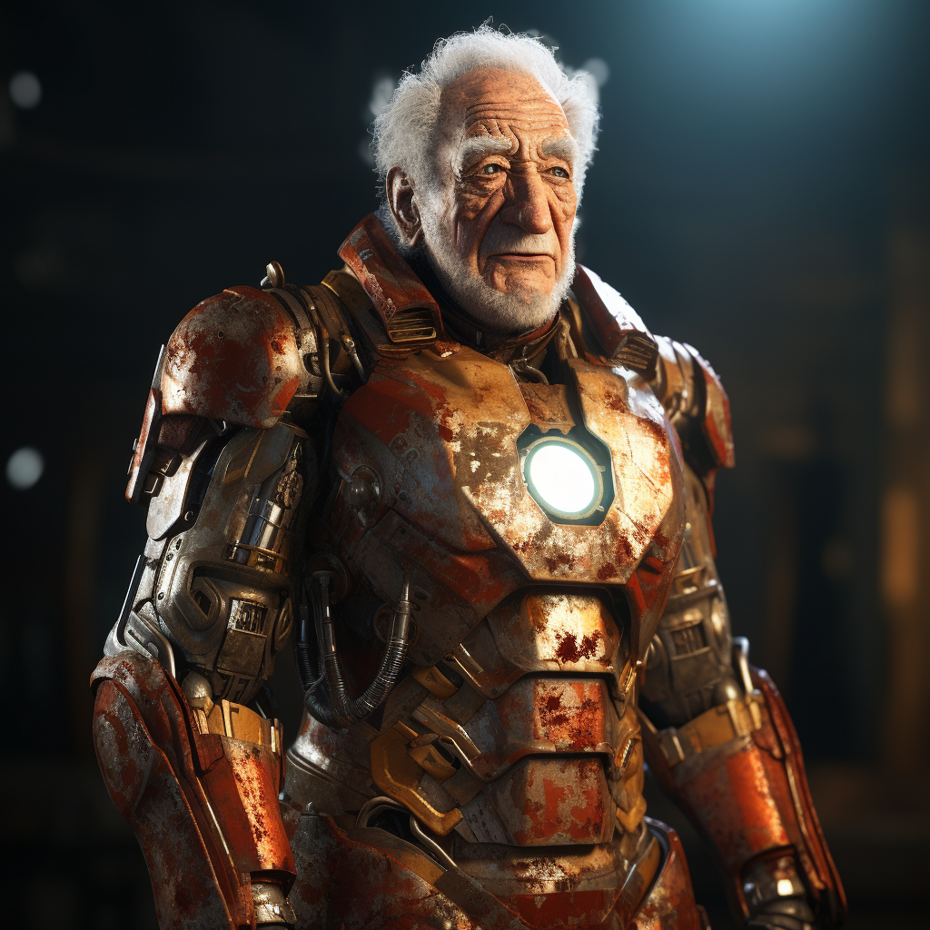 Elderly Iron Man Suit Concept ?