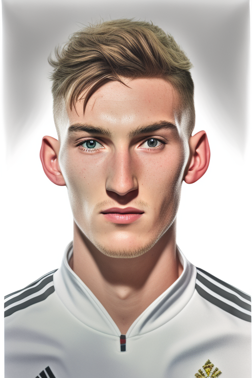 Portrait of a German Footballer