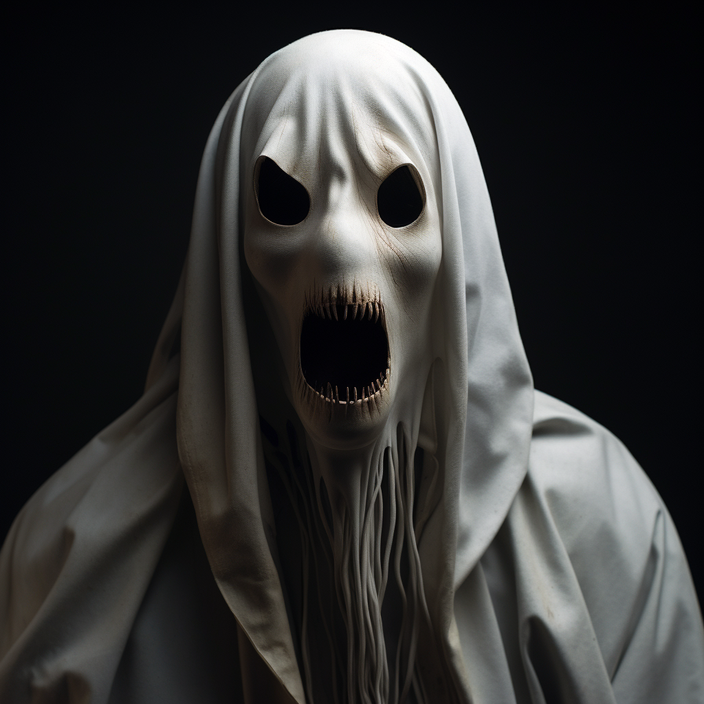 Terrifying Ghost Face Killer from Scream Movie