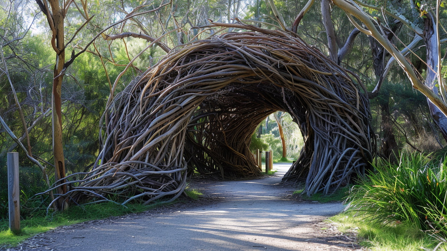 Enormous Nest of Eucalypt Branches