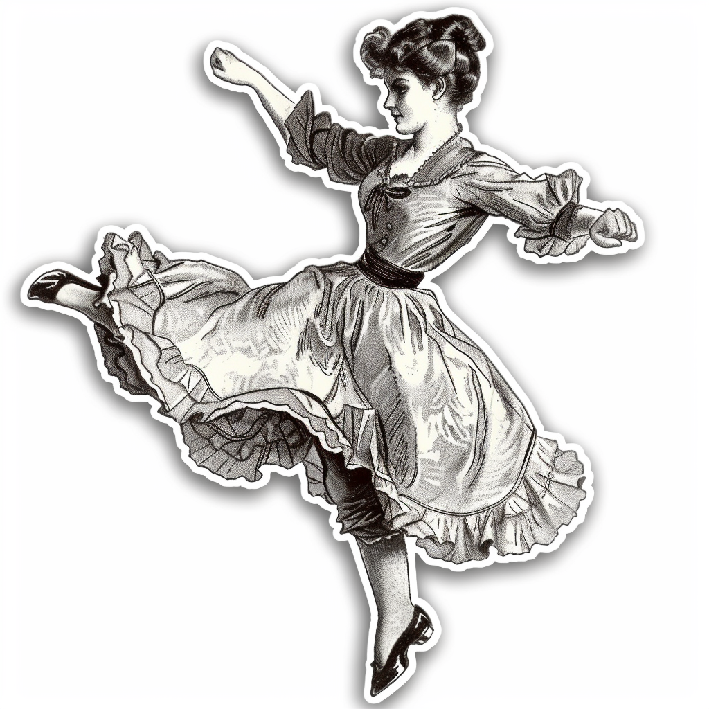 Gibson girl round house kick