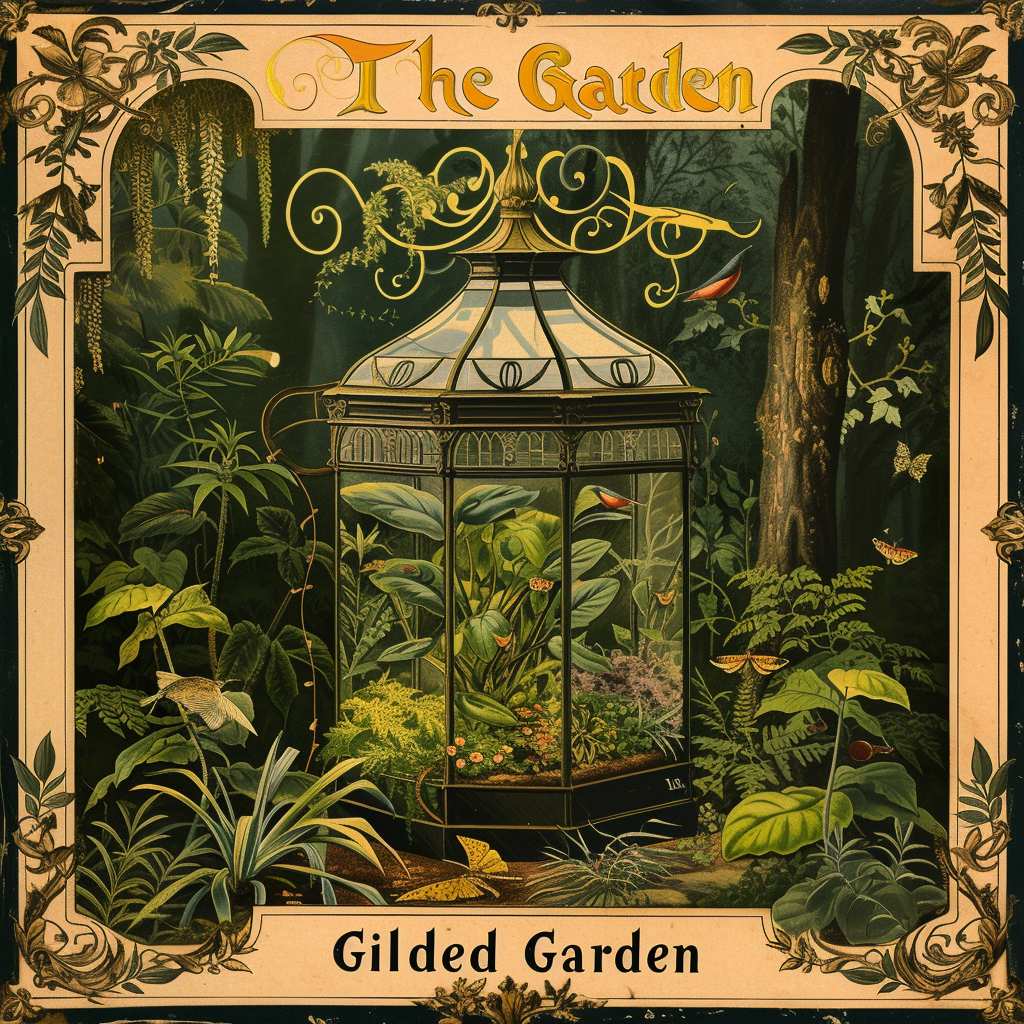 Gilded Garden Art Nouveau Terrarium